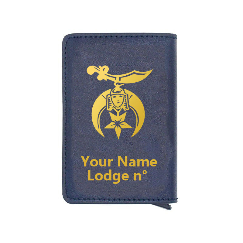 Shriners Wallet - Various Colors - Bricks Masons