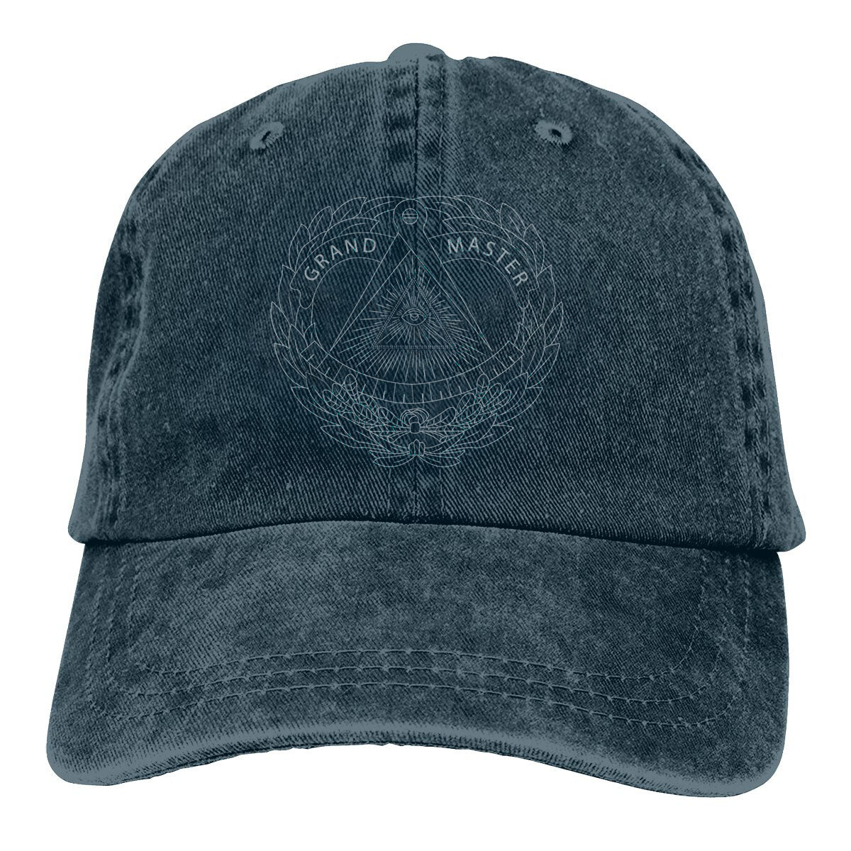 Grand Master Blue Lodge Baseball Cap - Various Colors - Bricks Masons