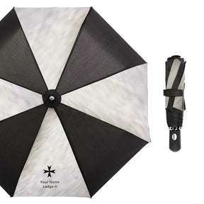 Order of Malta Umbrella -Three Folding Windproof - Bricks Masons