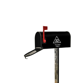 32nd Degree Scottish Rite Mailbox Cover - Magnetic & Waterproof - Bricks Masons
