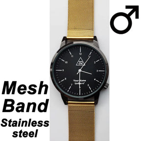 32nd Degree Scottish Rite Wristwatch - Various Colors - Bricks Masons