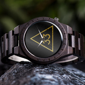 33rd Degree Scottish Rite Wristwatch  - Various Colors - Bricks Masons