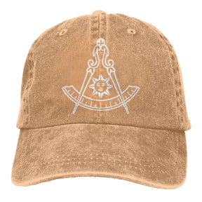 Past Master Blue Lodge California Regulation Baseball Cap - Various Colors - Bricks Masons