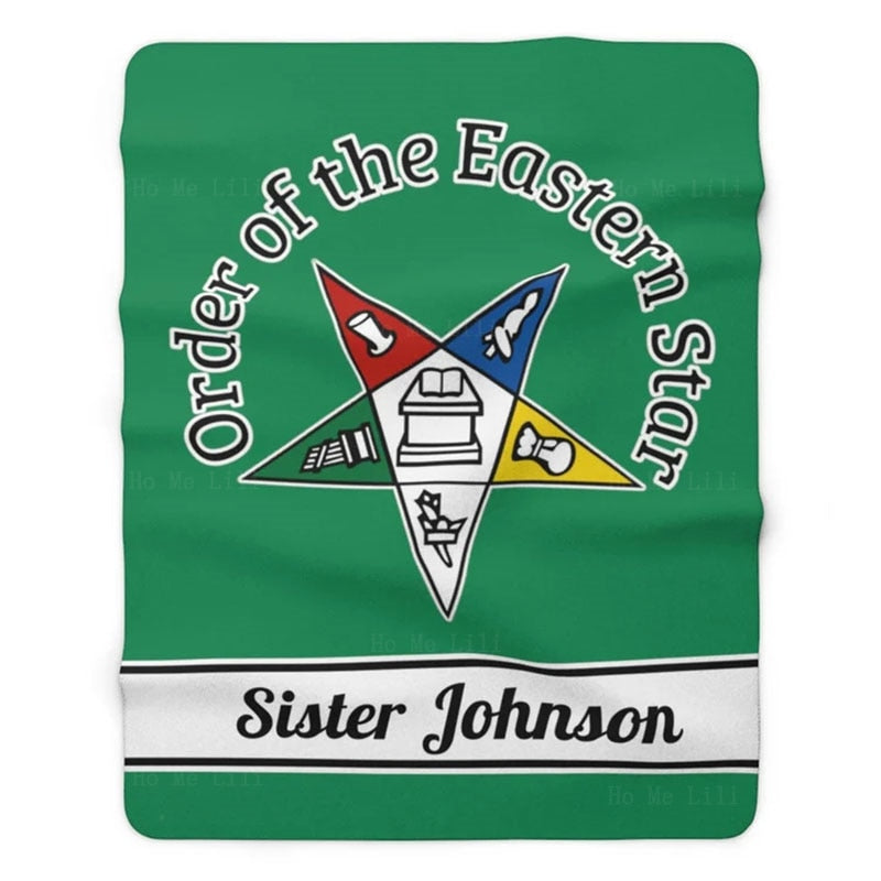 OES Blanket - HANDMADE Sherpa Fleece (Various Colors) - Bricks Masons