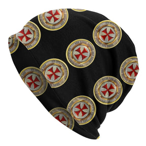 Knights Templar Commandery Beanie - Medieval Symbol