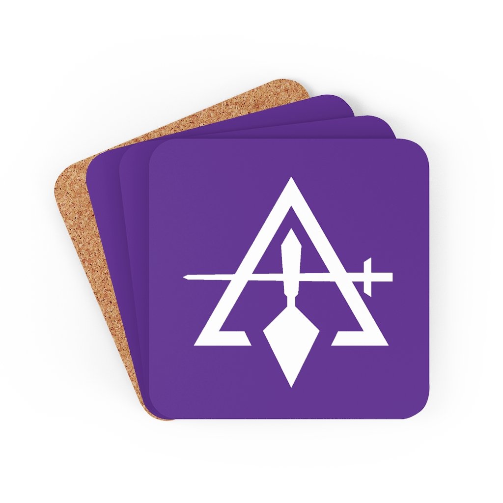 Council Coaster - 4 Pieces Purple Set - Bricks Masons