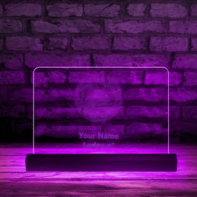 Grand Master Blue Lodge LED Sign - 3D Glowing light - Bricks Masons