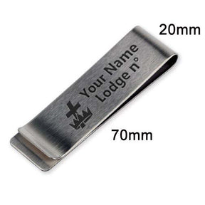 Knights Templar Commandery Pen Holder - Black & Brown Leather - Bricks Masons