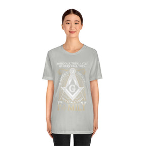 Masonic T-Shirt - I Call Them Family - Bricks Masons