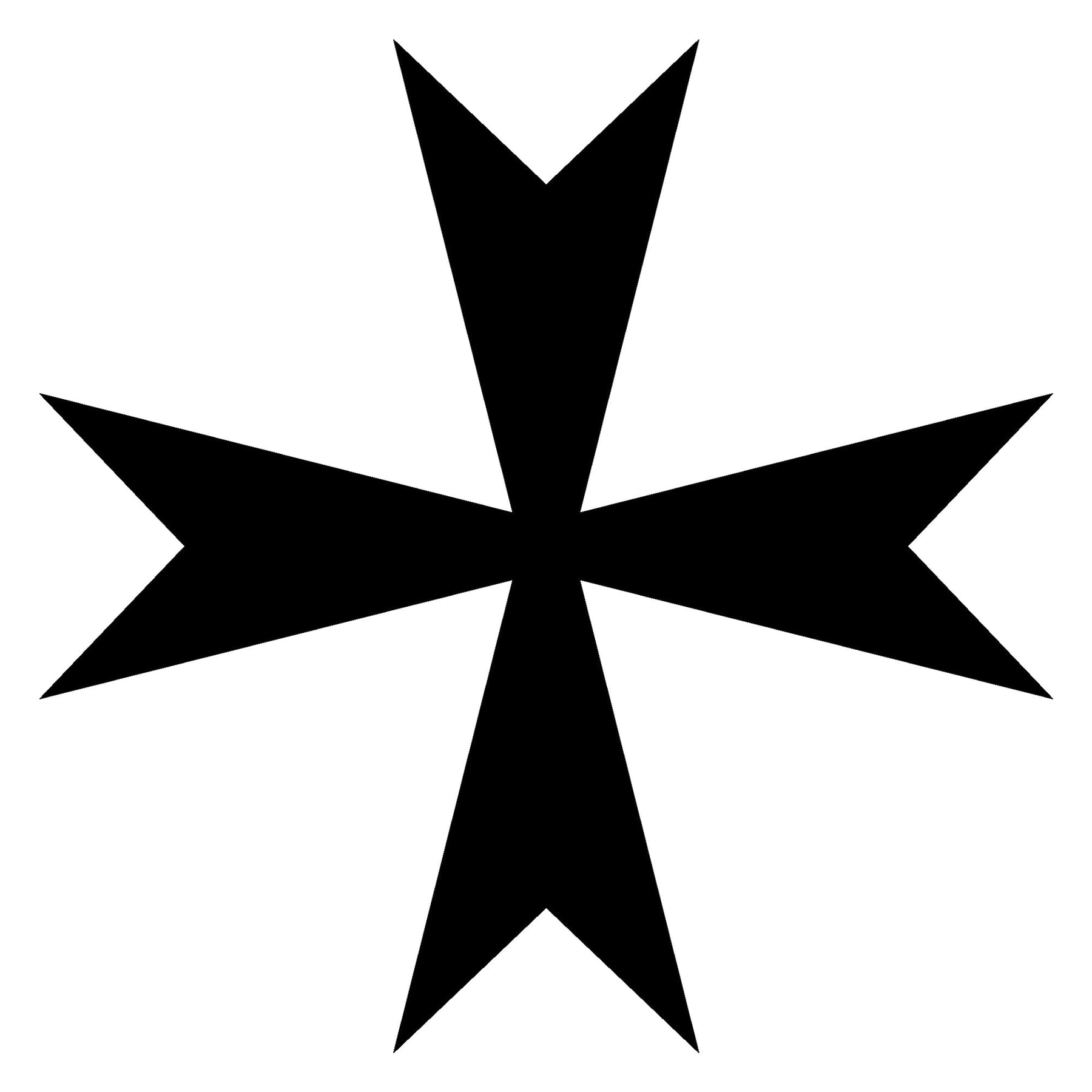 Order Of Malta Commandery Wallet - Black & Brown - Bricks Masons