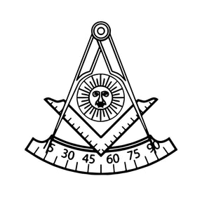 Past Master Blue Lodge California Regulation Sunglasses - Various Lenses Colors - Bricks Masons