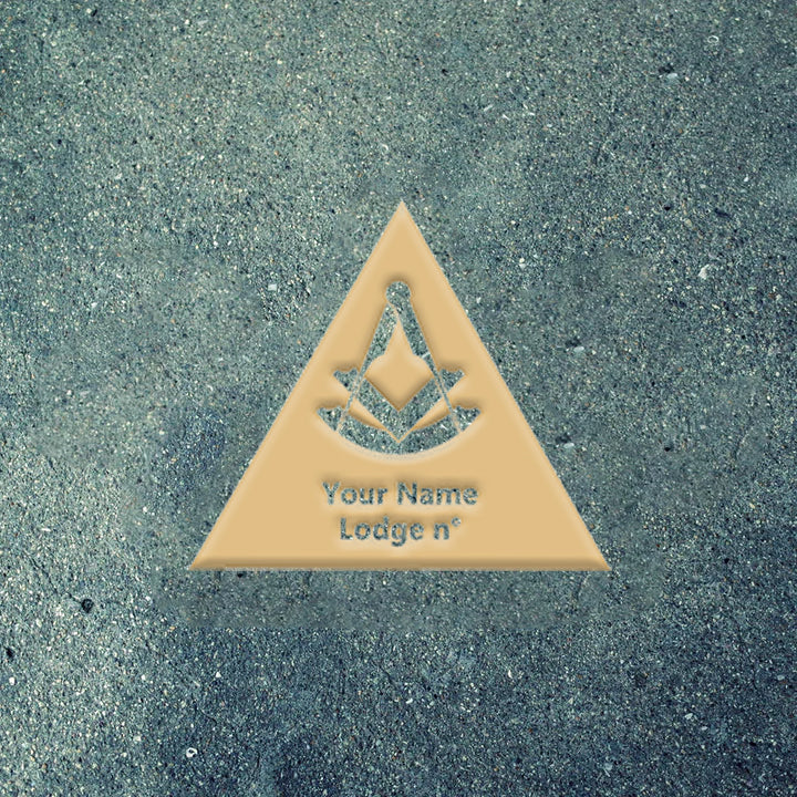 Past Master Blue Lodge Wall Monograms - Various Sizes - Bricks Masons