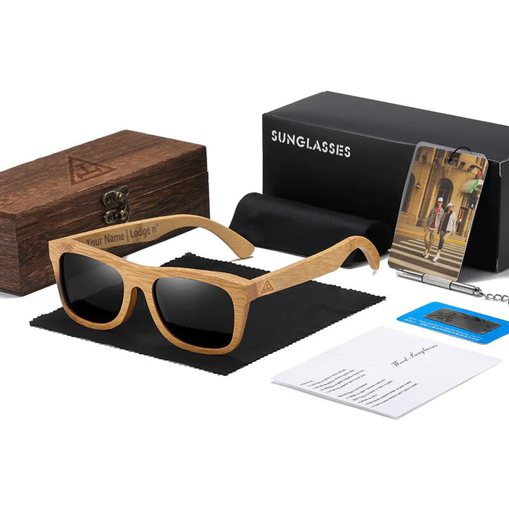 Royal Arch Chapter Sunglasses - Various Lenses Colors - Bricks Masons