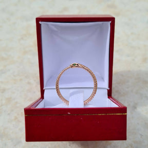 Ring - Ouroboros Symbol 9K Rose Gold - Bricks Masons